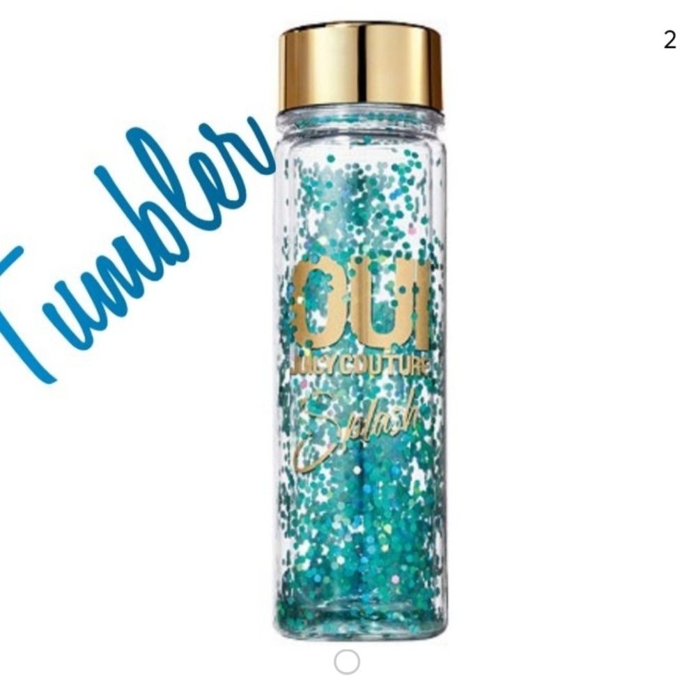 Juicy Couture splash tumbler